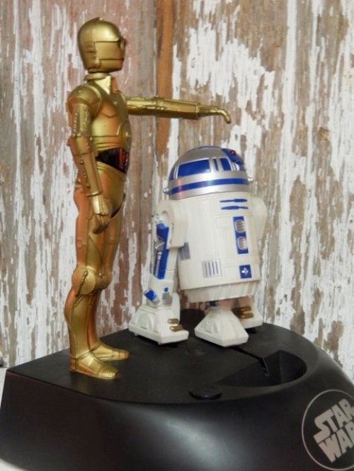 他の写真1: ct-140805-24 STAR WARS / Think way 1995 C-3PO & R2-D2 Talking Bank