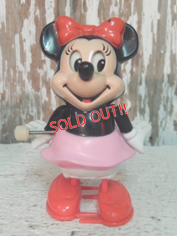 画像1: ct-140805-58 Minnie Mouse / TOMY 70's Wind up