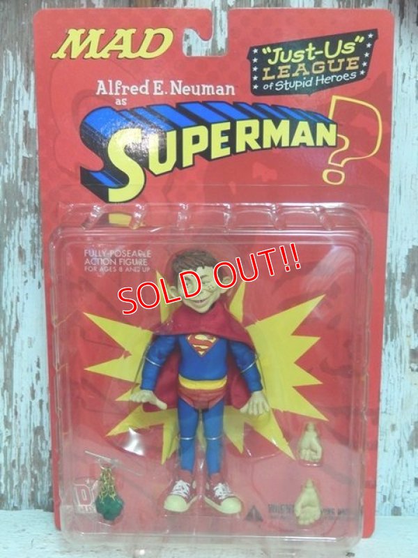 画像1: ct-140805-09 MAD MAGAZINE / Alfred E. Neuman as Superman? figure