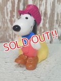 ct-140812-24 PEANUTS / McDonald's 1990 Meal Toy Under-3 "Snoopy's Potato Sack"