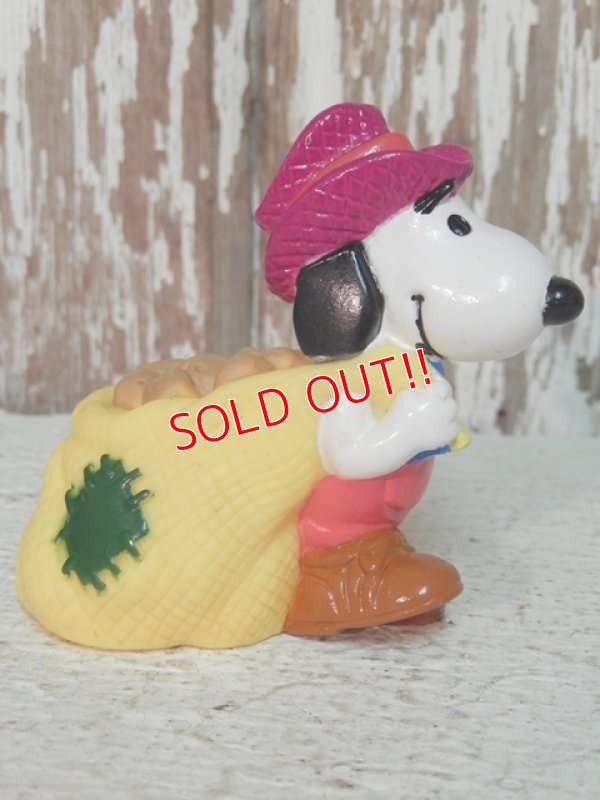 画像3: ct-140812-24 PEANUTS / McDonald's 1990 Meal Toy Under-3 "Snoopy's Potato Sack"