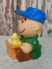 画像2: ct-140812-25 PEANUTS / McDonald's 1990 Meal Toy Under-3 "Charlie Brown's Egg Basket" (2)