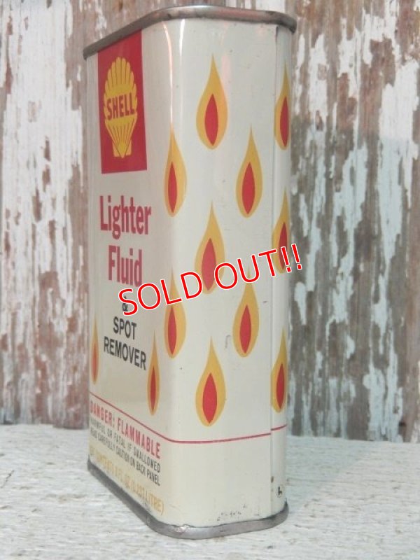 画像3: dp-140718-06 Shell / 60's Lighter Fluid & Spot Remover Oil Can