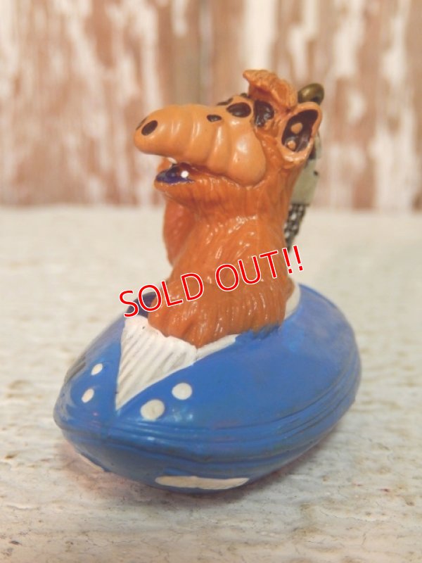 画像2: ct-140806-06 ALF / Bully 80's PVC Keychain "Space ship"