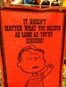 画像2: ct-140617-02 PEANUTS / 60's Banner "Linus" Red (2)