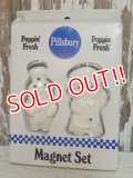 ct-140820-17 Pillsbury / Poppin Fresh & Poppie Fresh 80's Magnet