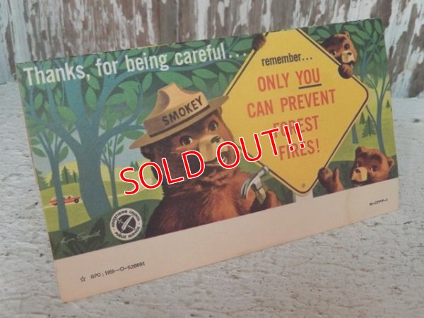 画像4: ct-140715-14 Smokey Bear / 50's Stand AD