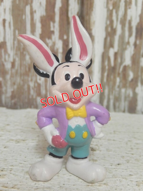 画像1: ct-140826-18 Mickey Mouse / PVC "Easter Bunny"