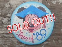 pb-130909-01 Mickey Mouse / Class of '89 Pinback
