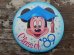画像1: pb-130909-01 Mickey Mouse / Class of '89 Pinback (1)