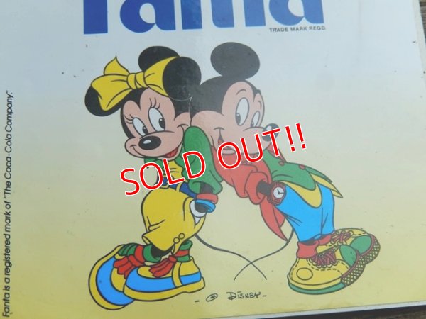 画像2: ad-140806-01 Mickey Mouse & Minnie Mouse / 90's Fanta Sticker