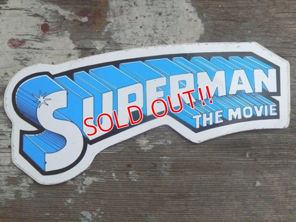 画像1: ad-140806-01 Superman The Movie / Vintage Sticker