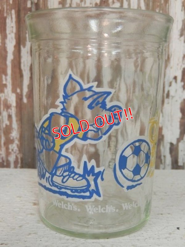 画像1: gs-140303-07 Tom & Jerry / Welch's 1991 Glass "Soccer"