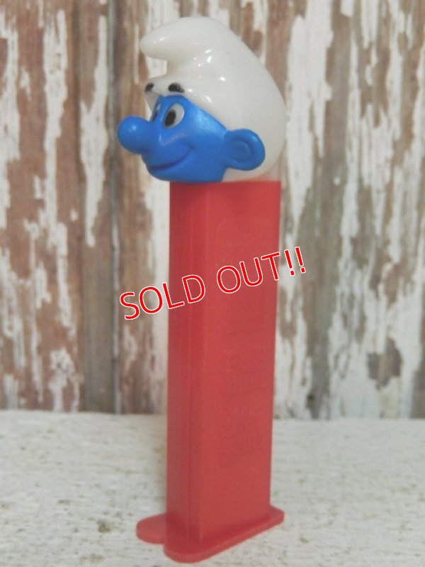 画像3: pz-130917-04 Smurf / 90's PEZ Dispenser (Red stem)