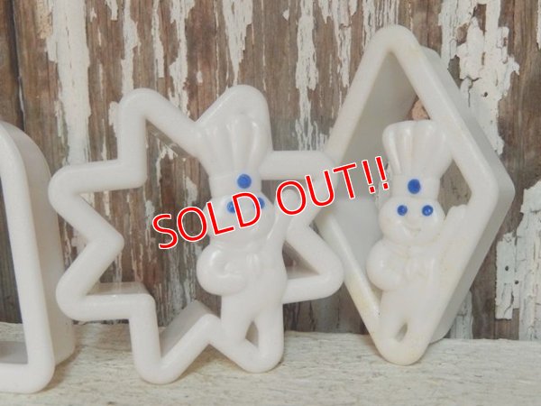 画像3: ct-140820-21 Pillsbury / Poppin Fresh 90's Cookie Cutter 4P