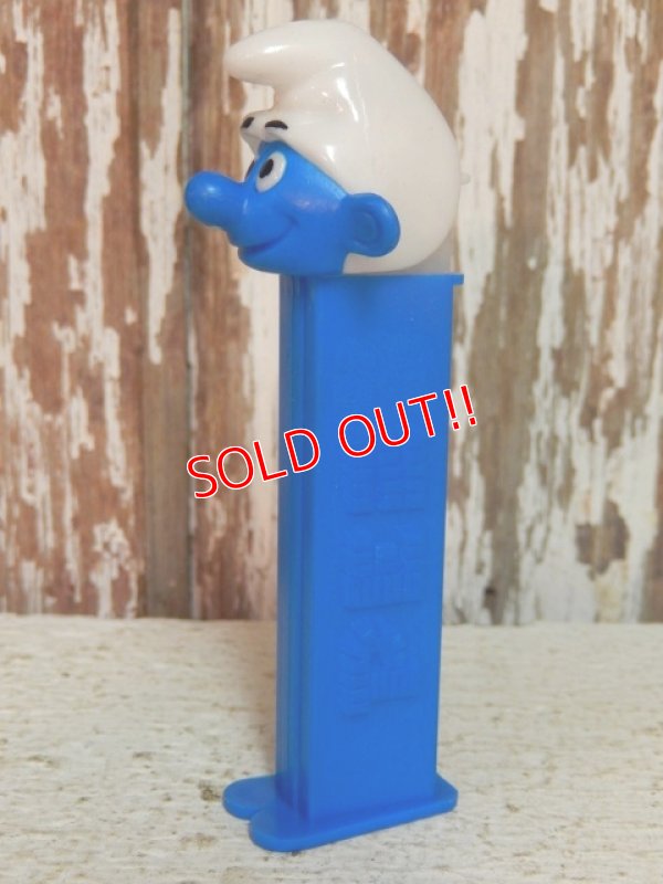 画像3: pz-130917-04 Smurf / 90's PEZ Dispenser (Blue stem)