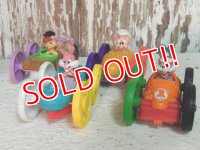ct-130813-13 Tiny Toon Adventure / McDonald's 1991 Flip Cars Meal toy set