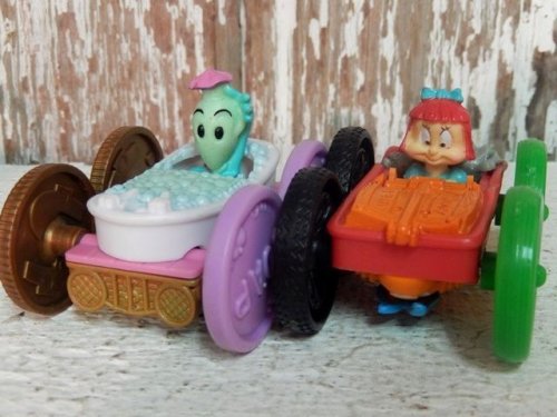 他の写真1: ct-130813-13 Tiny Toon Adventure / McDonald's 1991 Flip Cars Meal toy set