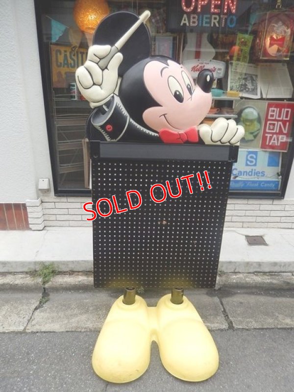 画像1: ct-140901-01 Mickey Mouse / 80's-90's Display Board