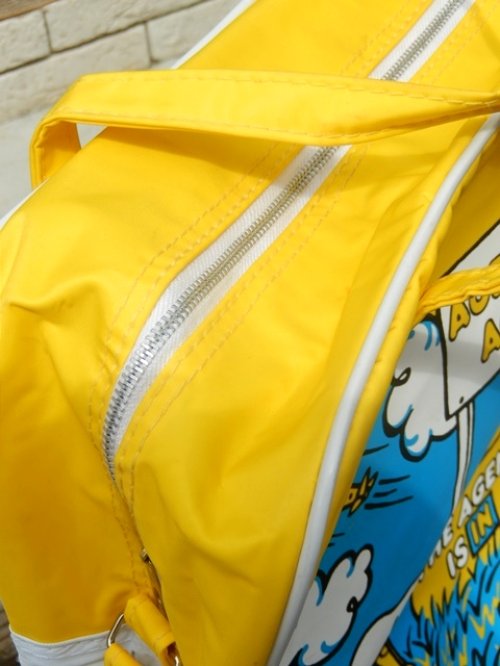 他の写真2: ct-140901-05 Snoopy / 70's Nylon Travel Bag