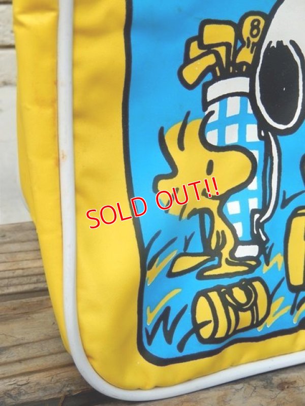 画像3: ct-140901-05 Snoopy / 70's Nylon Travel Bag