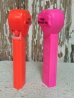 画像4: pz-130917-04 Neon Valentine's Heart / 90's PEZ Dispenser set of 2 (4)