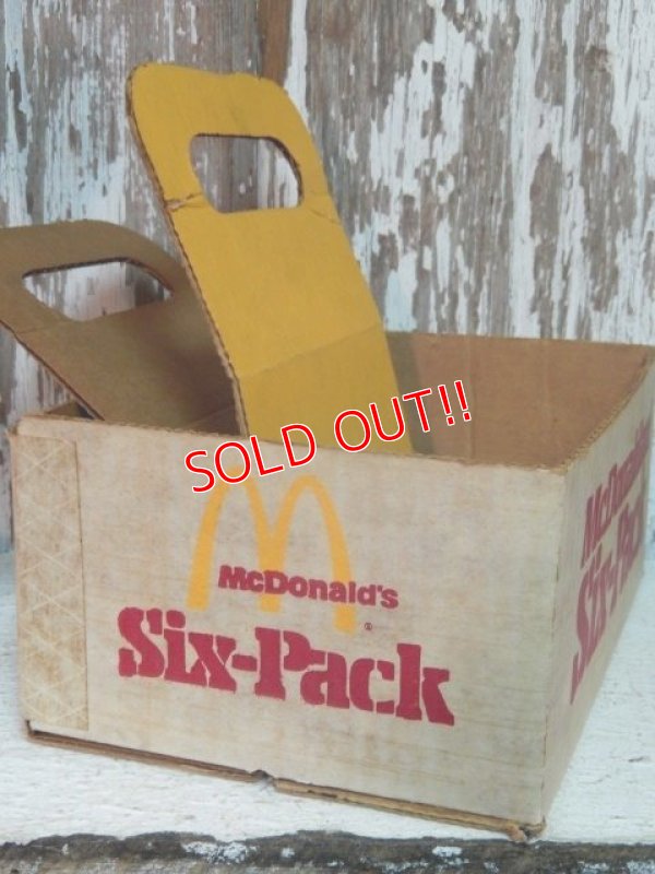 画像4: dp-140909-06 McDonald's / 70's Paper Glass Carrier (A)