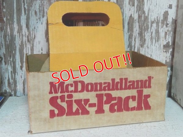 画像1: dp-140909-06 McDonald's / 70's Paper Glass Carrier (A)