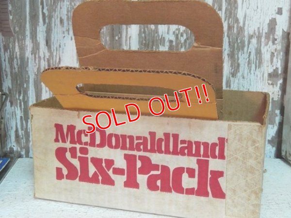 画像5: dp-140909-06 McDonald's / 70's Paper Glass Carrier (A)