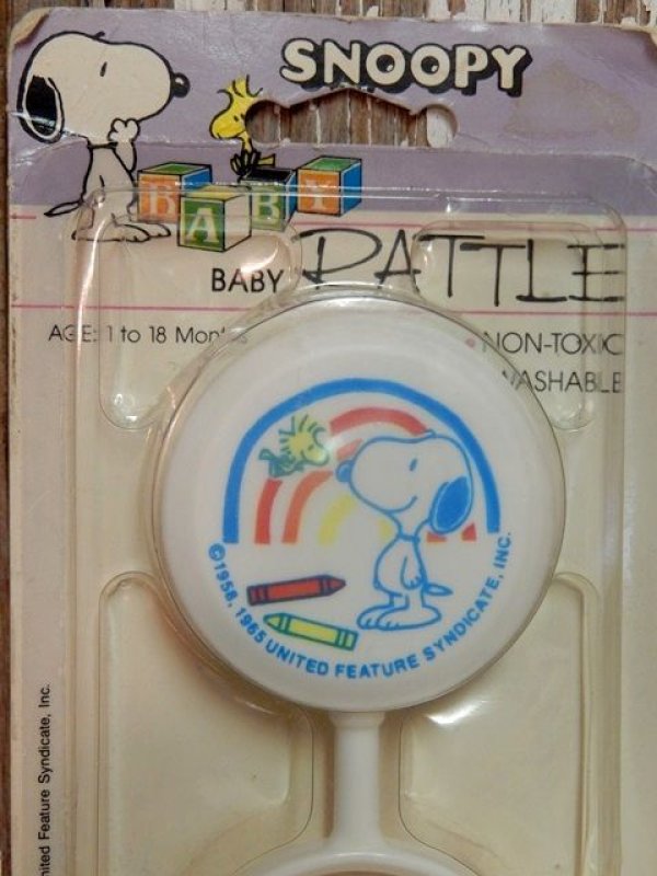 画像2: ct-140909-08 Snoopy / Danara 80's Baby Rattle