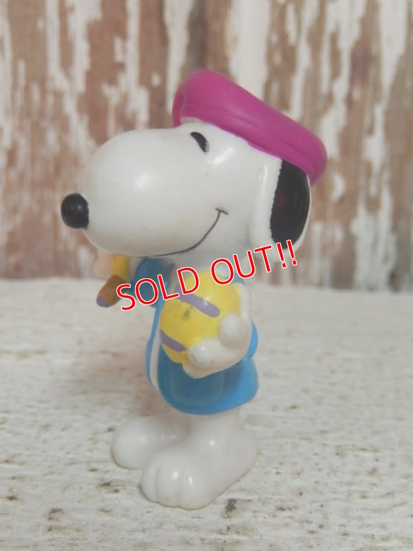 画像2: ct-140909-21 Snoopy / Whitman's 1998 PVC "Egg Painter (Yellow Egg)"