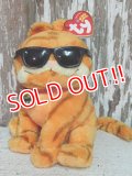 ct-140909-25 Garfield / Ty Beanie Babies 2004 Plush Doll "Cool Cat"