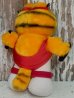 画像4: ct-140909-25 Garfield / R.DAKIN 80's Plush Doll "Aerobics" (4)