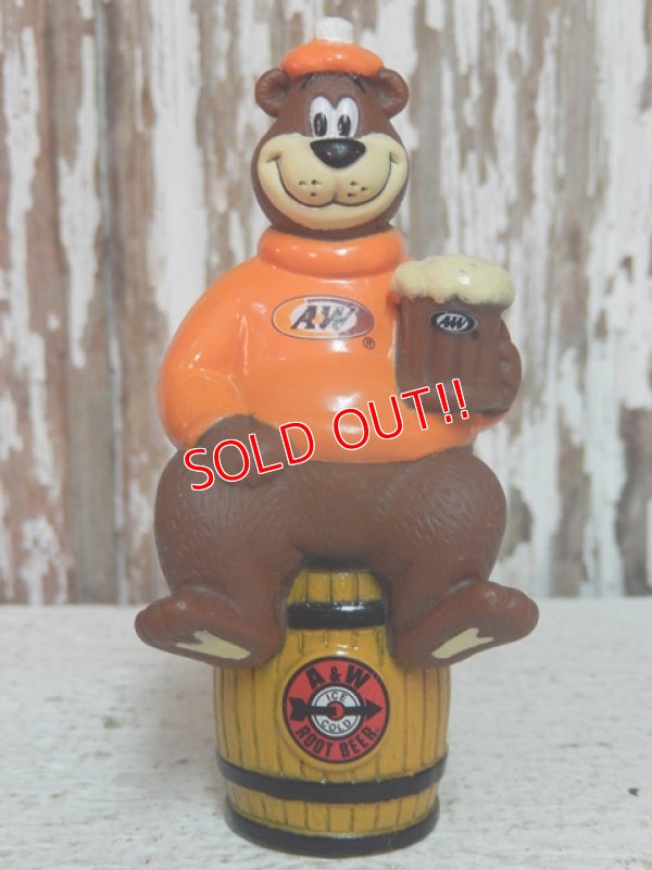 画像1: ct-140916-29 A&W / 2001 Great Root Bear Straw Holder