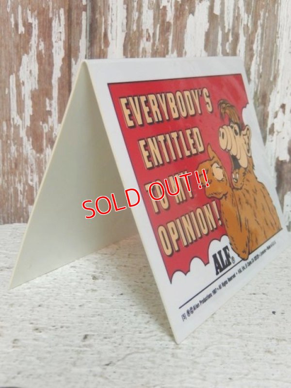 画像3: ct-140916-40 ALF / 80's Plastic sign