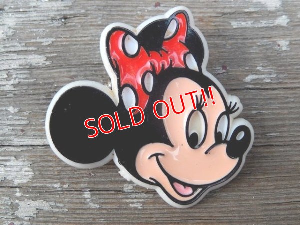 画像1: ct-140909-58 Minnie Mouse / 80's Face pinback