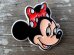 画像1: ct-140909-58 Minnie Mouse / 80's Face pinback (1)