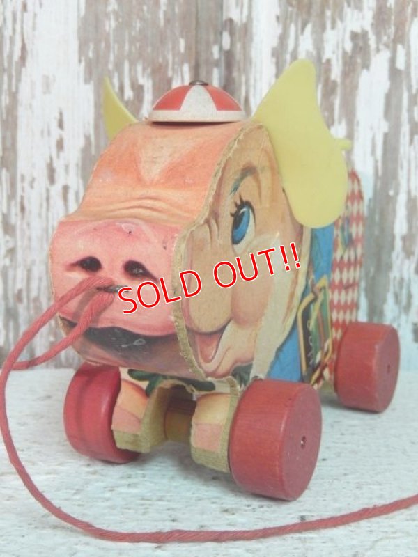 画像3: fp-140723-01 Fisher-Price / 1959 Peter Pig #479