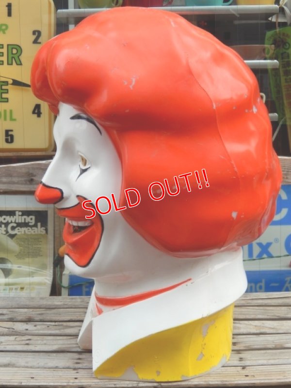 画像4: ct-141001-17 McDonald's / 70's Ronald McDonald Balloon Head Display
