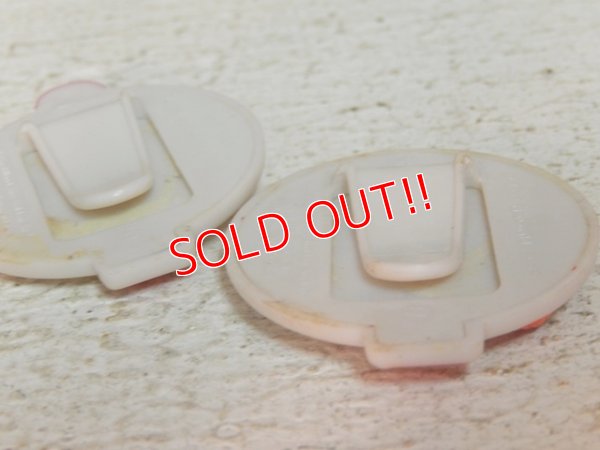 画像5: ct-141001-21 McDonald's / 1988 Ronald McDonald & Cosmc Plastic Clip Badge 2p set