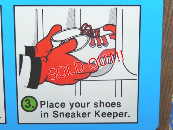 画像5: ct-141001-20 McDonald's / 1989 Sneaker Keeper Sign