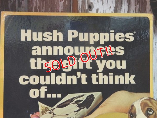 画像4: ct-141001-26 Hush Puppies / 70's Cardboard sign "Give Hush Puppies ...For Any Occasion"