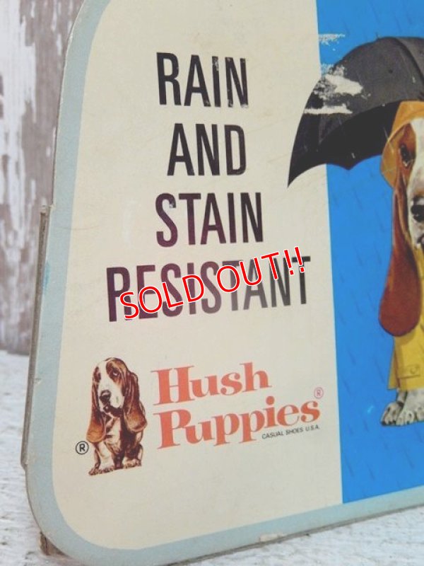 画像3: ct-141001-22 Hush Puppies / 70's Cardboard sign "Rain and Stain Resistant"