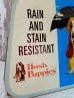 画像3: ct-141001-22 Hush Puppies / 70's Cardboard sign "Rain and Stain Resistant" (3)