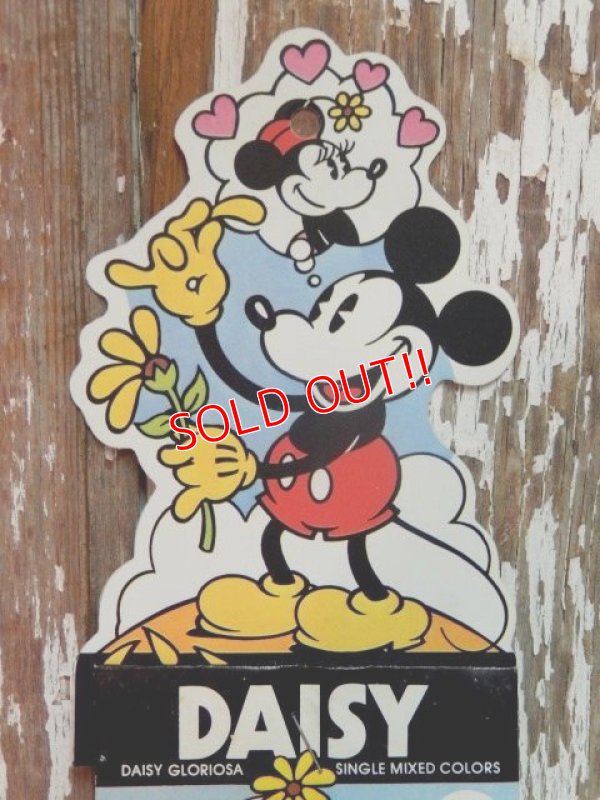 画像2: ct-141001-36 Mickey Mouse & Minnie Mouse / 70's Daisy Seed