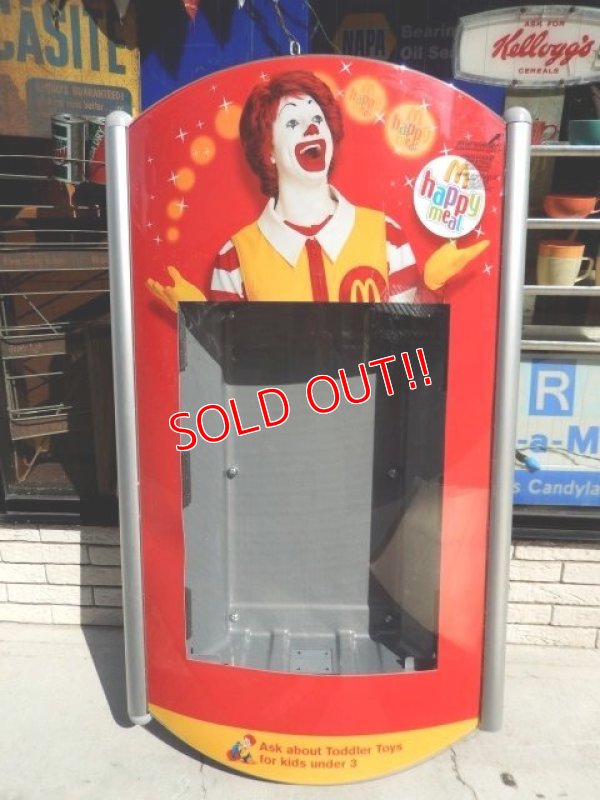 画像1: dp-141001-05 McDonald's / 2000's Happy Meal Display Case