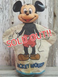 ct-141007-03 Mickey Mouse / 70's Hand puppet