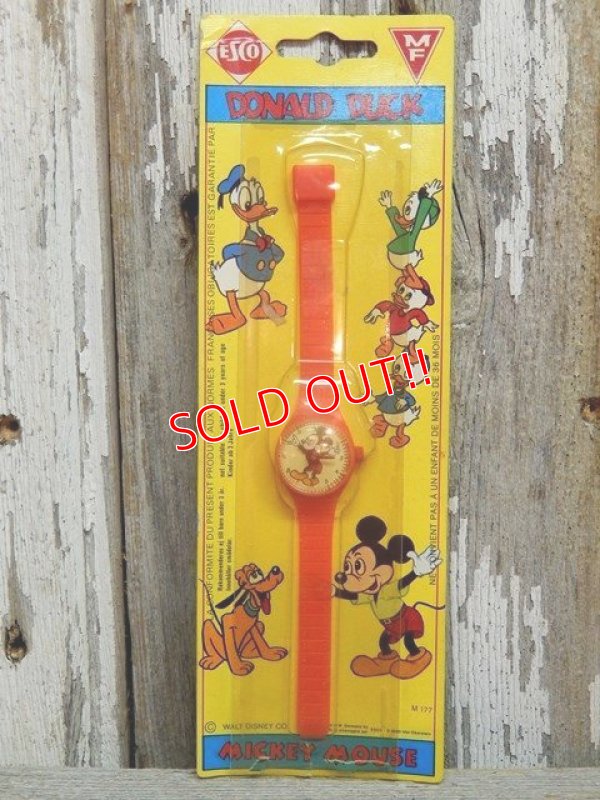 画像1: ct-141007-26 Mickey Mouse / 70's Toy Watch