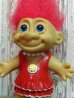 画像2: ct-131121-19 Trolls / 80's Red one-piece (2)