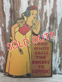 ct-141001-35 Snow White / 40's Paper Toy